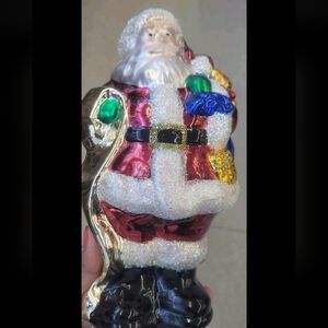 Glass santa. Tall